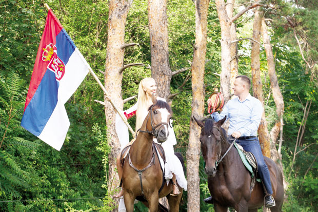 Бојана и Урош на - прелу